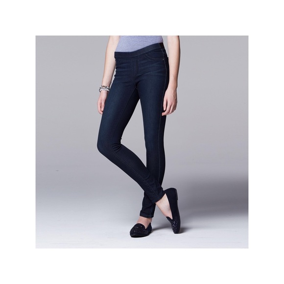 vera wang jeggings